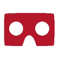 Standard Google Cardboard icon with GGS  Gnome RED hat color