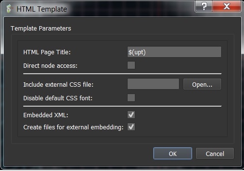 This is the Template Tool Box Setting